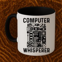 Funny Computer Geek Tech Nerd Gift Cool Support Cute Gift Coffee Mug