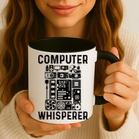 Funny Computer Geek Tech Nerd Gift Cool Support Cute Gift Coffee Mug