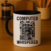 Funny Computer Geek Tech Nerd Gift Cool Support Cute Gift Coffee Mug