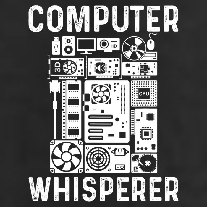 Funny Computer Geek Tech Nerd Gift Cool Support Cute Gift Trucker Hat