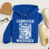 Funny Computer Geek Tech Nerd Gift Cool Support Cute Gift Hoodie