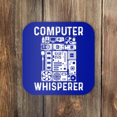 Funny Computer Geek Tech Nerd Gift Cool Support Cute Gift Coaster
