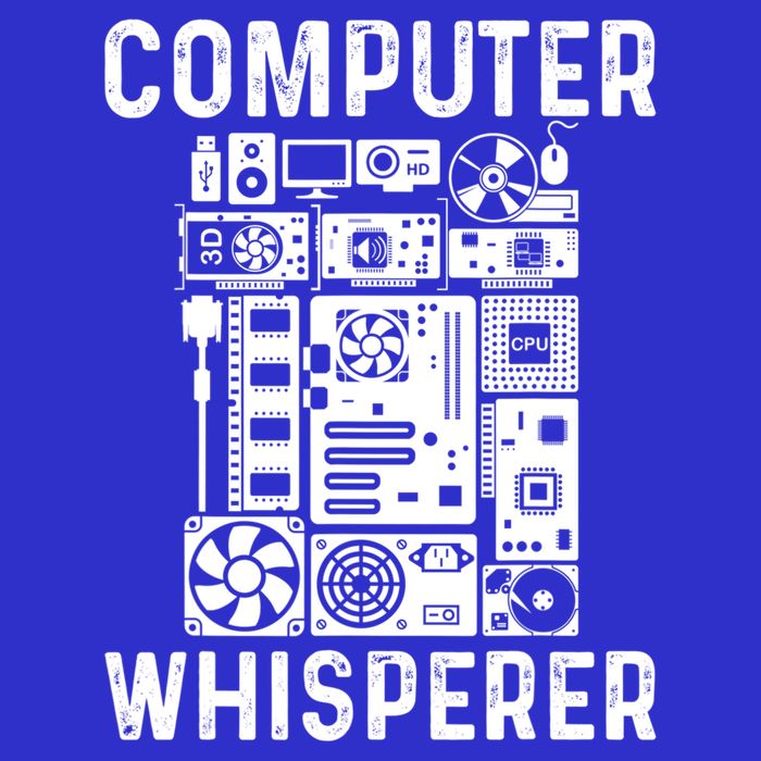 Funny Computer Geek Tech Nerd Gift Cool Support Cute Gift 16 in Basic Backpack