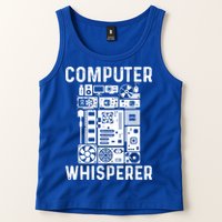 Funny Computer Geek Tech Nerd Gift Cool Support Cute Gift Tank Top