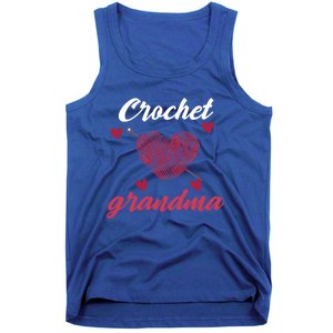 Funny Crochet Grandma Crocheting Crocheter Yarn Lover Gift Tank Top