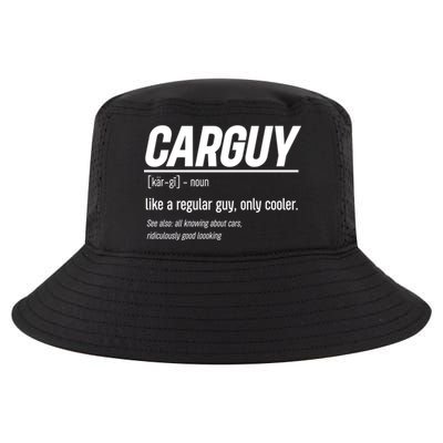 Funny Car Guy Definition Meaningful Gift Cool Comfort Performance Bucket Hat