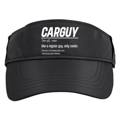 Funny Car Guy Definition Meaningful Gift Adult Drive Performance Visor