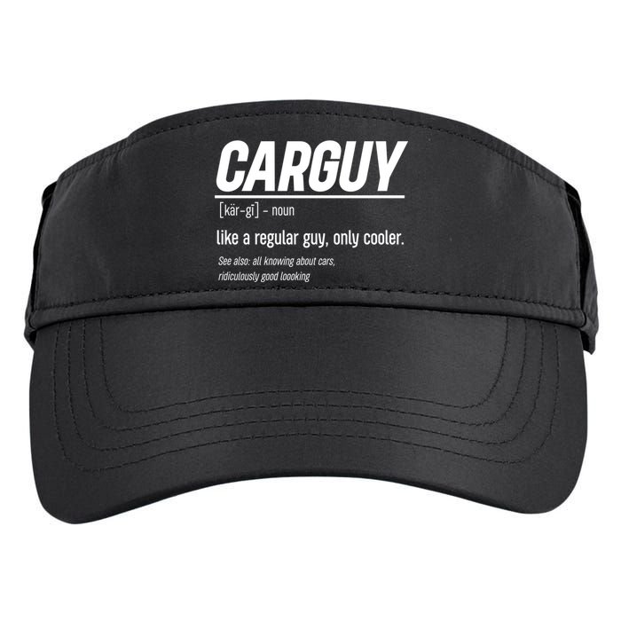 Funny Car Guy Definition Meaningful Gift Adult Drive Performance Visor