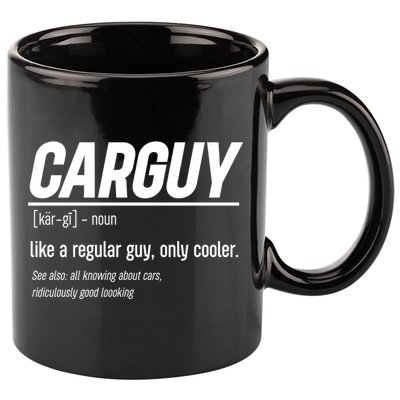 Funny Car Guy Definition Meaningful Gift 11oz C Handle Ceramic Mug
