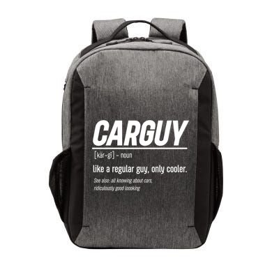 Funny Car Guy Definition Meaningful Gift Vector Backpack