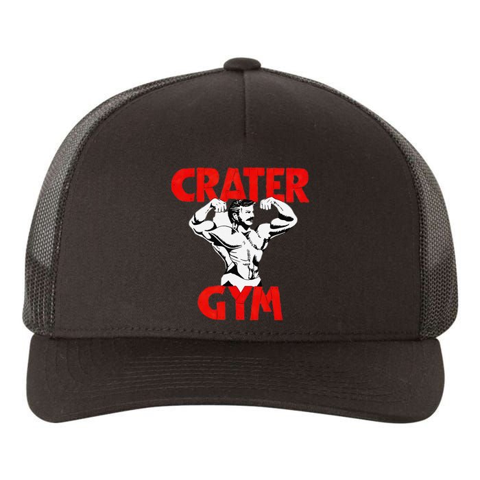 Funny Crater Gym Yupoong Adult 5-Panel Trucker Hat