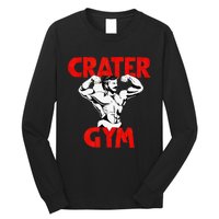 Funny Crater Gym Long Sleeve Shirt