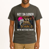 Funny Cats Get In Loser We're Getting Tacos Tall T-Shirt