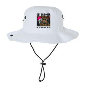 Funny Cats Get In Loser We're Getting Tacos Legacy Cool Fit Booney Bucket Hat