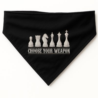 Funny Chess Gift For Chess Lover  Cool Player USA-Made Doggie Bandana