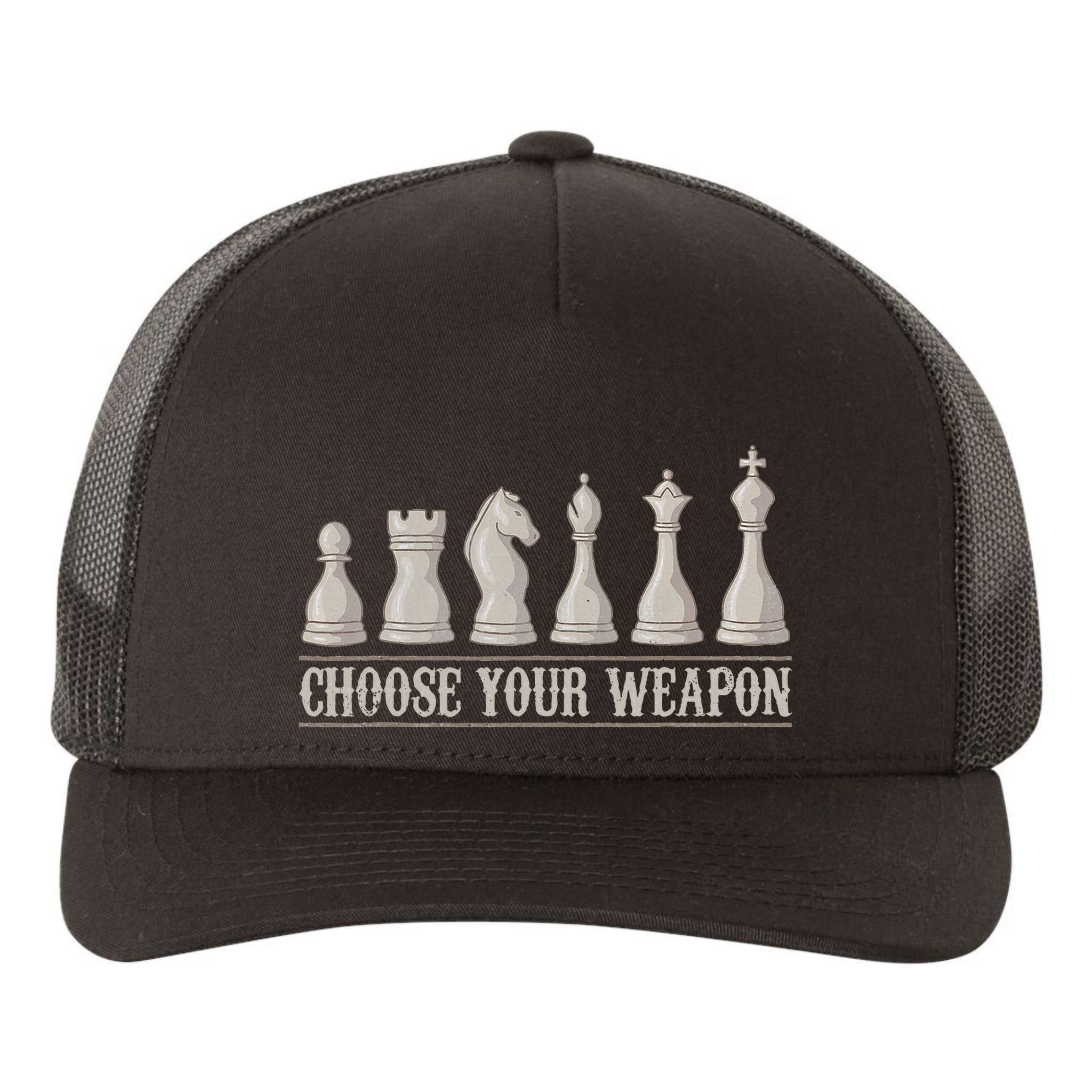 Funny Chess Gift For Chess Lover  Cool Player Yupoong Adult 5-Panel Trucker Hat