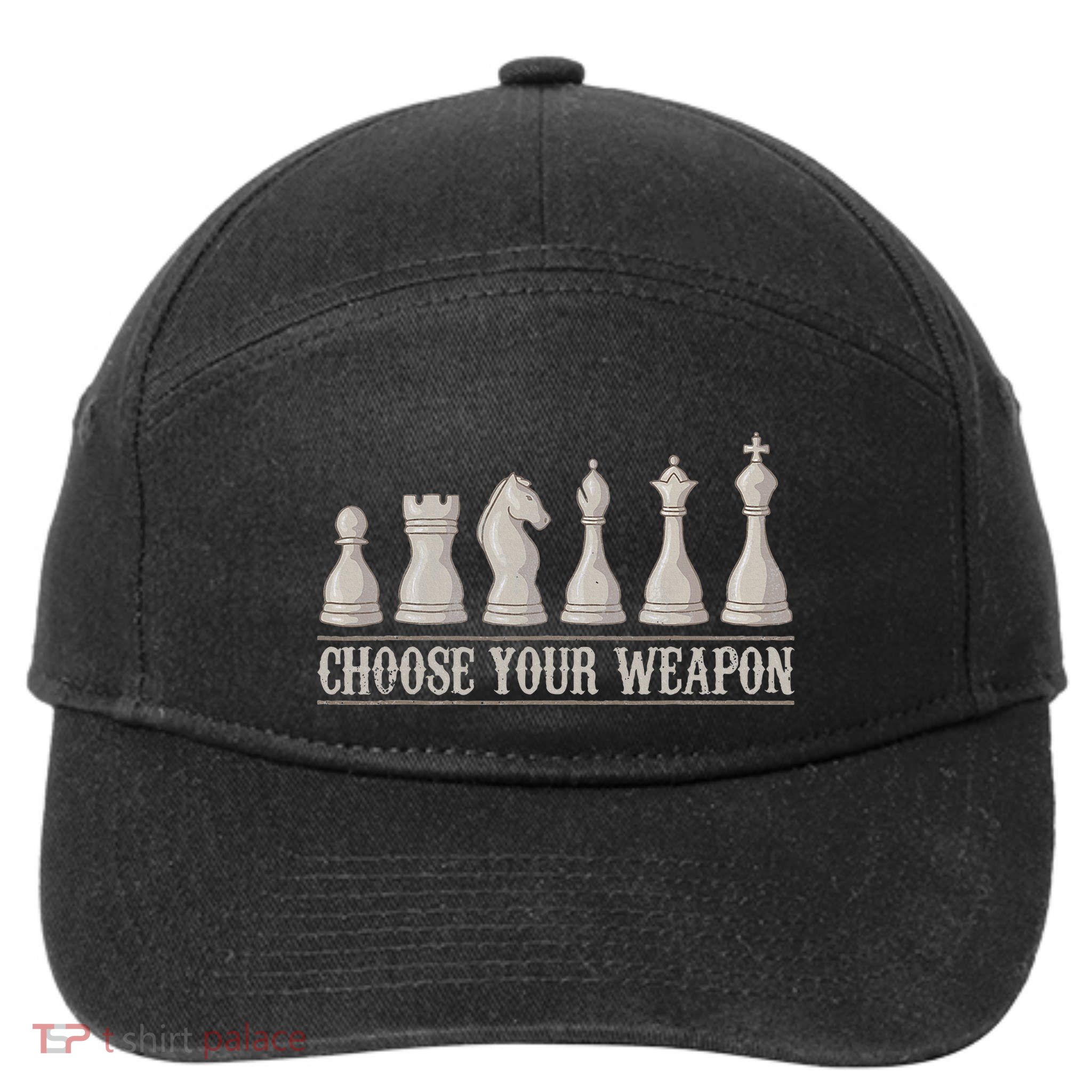 Funny Chess Gift For Chess Lover  Cool Player 7-Panel Snapback Hat
