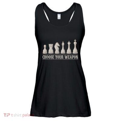 Funny Chess Gift For Chess Lover  Cool Player Ladies Essential Flowy Tank