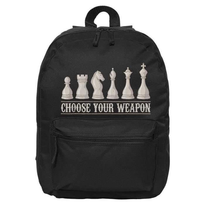 Funny Chess Gift For Chess Lover  Cool Player 16 in Basic Backpack