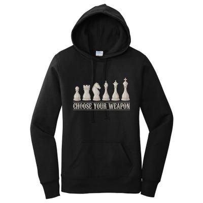 Funny Chess Gift For Chess Lover  Cool Player Women's Pullover Hoodie