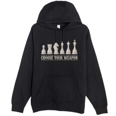 Funny Chess Gift For Chess Lover  Cool Player Premium Pullover Hoodie