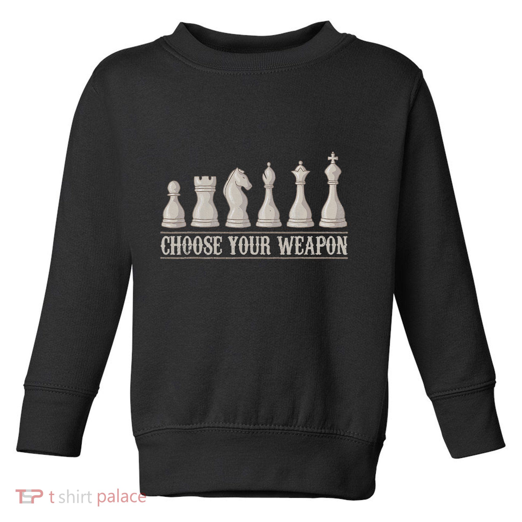 Funny Chess Gift For Chess Lover  Cool Player Toddler Sweatshirt