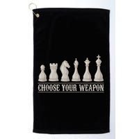 Funny Chess Gift For Chess Lover  Cool Player Golf Towel
