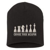 Funny Chess Gift For Chess Lover  Cool Player Short Acrylic Beanie