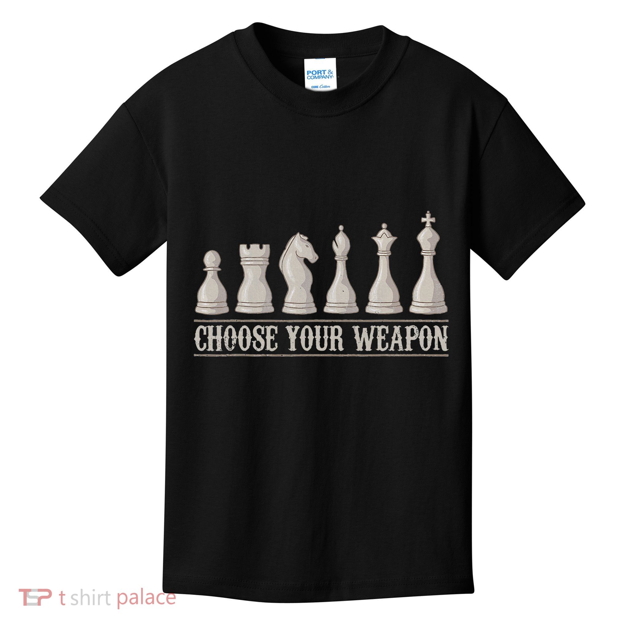 Funny Chess Gift For Chess Lover  Cool Player Kids T-Shirt