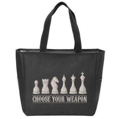 Funny Chess Gift For Chess Lover  Cool Player Zip Tote Bag