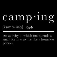 Funny Camping Gifts With Sayings For Campers Camp Definition Impact Tech Backpack