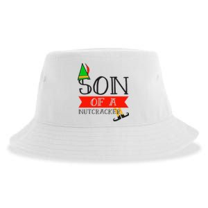 Funny Christmas Gift Son Of A Nutcracker Sustainable Bucket Hat