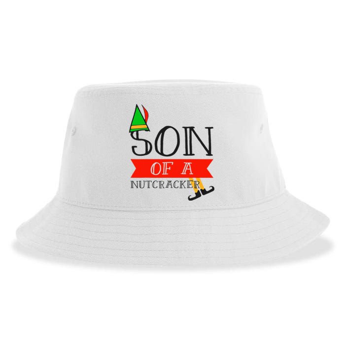 Funny Christmas Gift Son Of A Nutcracker Sustainable Bucket Hat