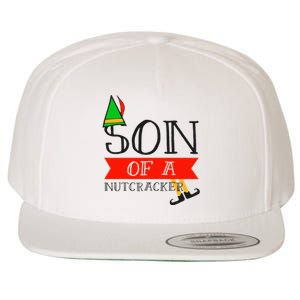 Funny Christmas Gift Son Of A Nutcracker Wool Snapback Cap