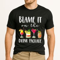 Funny Cruise Gifts Blame It On The Drink Package Performance Shirt