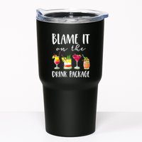 Funny Cruise Gifts Blame It On The Drink Package Tumbler