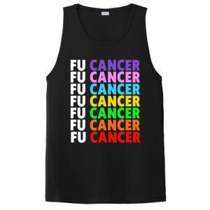 Fu Cancer Gift Fuck Cancer Funny Gift Fuck Cancer Awareness Great Gift PosiCharge Competitor Tank