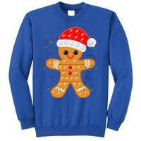 Funny Christmas Gingerbread Cookie Santa Cap Pop It Toy Xmas Cute Gift Sweatshirt