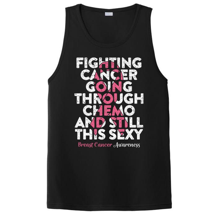 Fighting Cancer Going Through Chemo  Breast Cancer PosiCharge Competitor Tank