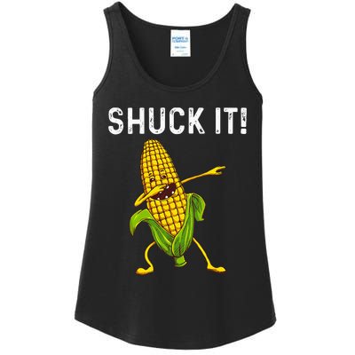 Funny Corn Gift For  Corn On The Cob Costume Farmer Ladies Essential Tank