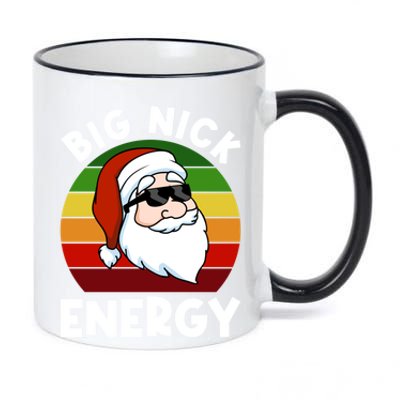 Funny Christmas Gift Santa Gift Big Nick Energy Xmas Cool Gift 11oz Black Color Changing Mug