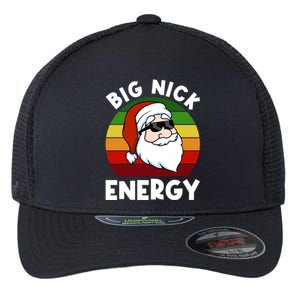 Funny Christmas Gift Santa Gift Big Nick Energy Xmas Cool Gift Flexfit Unipanel Trucker Cap