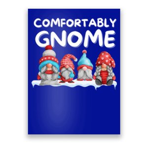 Funny Comfortably Gnome Christmas Gift Poster