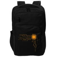 Funny Computer Geek Nerd Gift Cool Computer Core Circuit Impact Tech Backpack