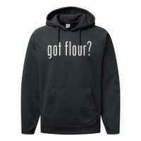 Funny Classic Got Flour Retro Performance Fleece Hoodie