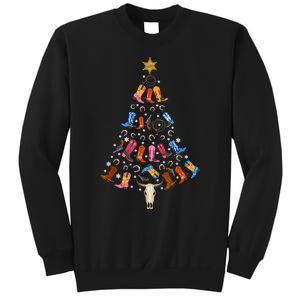 Funny Cowboy Gift Ugly Christmas Cowboy Sweatshirt