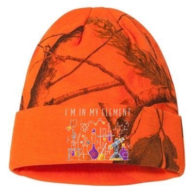 Funny Chemist Gifts Im In My Element Chemistry Science Nerd Kati Licensed 12" Camo Beanie