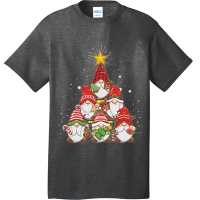 Funny Christmas Gnome Tree T-Shirt