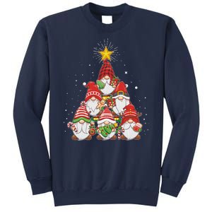 Funny Christmas Gnome Tree Sweatshirt