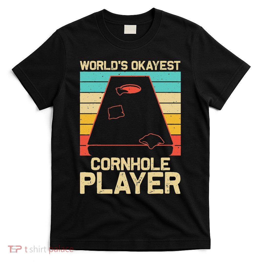Funny Cornhole Gift For Women Bean Bag Toss Game Players T-Shirt